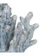 FIGURA CORAL AZUL CERÁMICA DECORACIÓN 43 X 21 X 30,50 CM