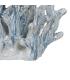 FIGURA CORAL AZUL CERÁMICA DECORACIÓN 43 X 21 X 30,50 CM