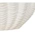 CENTRO MESA CREMA CERÁMICA DECORACIÓN 49 X 21,50 X 29 CM