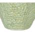 JARRÓN VERDE CERÁMICA DECORACIÓN 29 X 29 X 33 CM