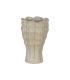 JARRÓN VERDE CERÁMICA DECORACIÓN 25,50 X 25 X 38,50 CM