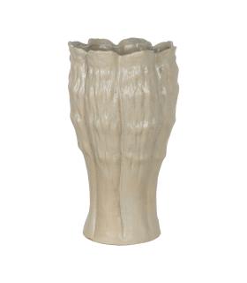 JARRÓN VERDE CERÁMICA DECORACIÓN 33,50 X 33,50 X 58 CM