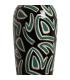 JARRÓN NEGRO-VERDE PORCELANA DECORACIÓN 20 X 20 X 54 CM