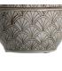 CAJA BLANCO-MARRÓN PORCELANA DECORACIÓN 15 X 15 X 13 CM