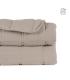 COLCHA BEIGE POLIESTER DORMITORIO 180 X 260 CM