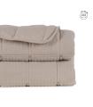 COLCHA BEIGE POLIESTER DORMITORIO 230 X 280 CM