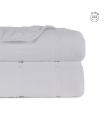 COLCHA BLANCO POLIESTER DORMITORIO 180 X 260 CM