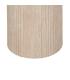 MESA COMEDOR BEIGE PIEDRA MDF DECORACIÓN 90 X 90 X 76 CM