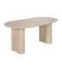 MESA COMEDOR BEIGE PIEDRA MDF DECORACIÓN 180 X 90 X 76 CM