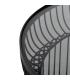 S/2 MESA CENTRO NEGRO METAL-CRISTAL 65 X 65 X 40 CM