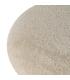 PUF BEIGE TEJIDO SALÓN 41 X 41 X 43 CM