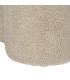 PUF BEIGE TEJIDO SALÓN 41 X 41 X 43 CM
