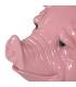 FIGURA CERDO ROSA RESINA 95 X 59 X 79 CM