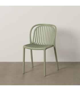 SILLA VERDE POLIPROPILENO CONTRACT 51 X 57 X 78 CM