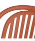 SILLA TERRACOTA POLIPROPILENO CONTRACT 51 X 57 X 78 CM