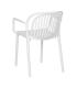 SILLA BLANCO POLIPROPILENO CONTRACT 57 X 57 X 78 CM