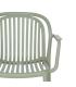 SILLA VERDE POLIPROPILENO CONTRACT 57 X 57 X 78 CM
