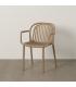SILLA BEIGE POLIPROPILENO CONTRACT 57 X 57 X 78 CM