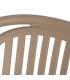SILLA BEIGE POLIPROPILENO CONTRACT 57 X 57 X 78 CM