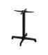 PATAS PARA MESA NEGRO HIERRO SALÓN 62 X 62 X 72 CM