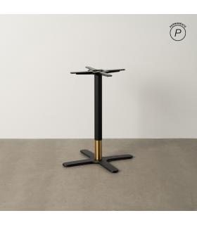 PATAS PARA MESA NEGRO-ORO HIERRO SALÓN 45 X 45 X 72 CM