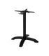 PATAS PARA MESA NEGRO ALUMINIO SALÓN 66 X 66 X 72 CM