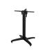 PATAS PARA MESA PLEGABLE NEGRO ALUMINIO 62 X 62 X 72 CM