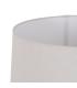 LÁMPARA MESA BLANCO TERRACOTA 43 X 43 X 57,50 CM