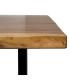 MESA COMEDOR NATURAL MADERA-HIERRO SALÓN 300 X 80 X 80 CM