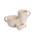 TAZA CREMA STONEWARE COCINA 11,50 X 8,50 X 10,50 CM