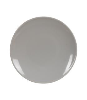 PLATO POSTRE GRIS STONEWARE COCINA 20 X 20 X 2,50 CM