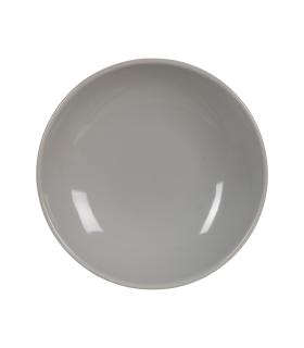 PLATO HONDO GRIS STONEWARE COCINA 22 X 22 X 4,50 CM