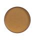 PLATO LLANO OCRE STONEWARE COCINA 27 X 27 X 3 CM