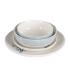 PLATO HONDO ORIENTAL BLANCO-AZUL 18,50 X 18,50 X 6 CM