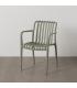 SILLA VERDE POLIPROPILENO EXTERIOR 56 X 57 X 81 CM