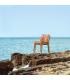 SILLA BEIGE POLIPROPILENO EXTERIOR 50 X 58 X 80 CM