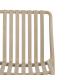 SILLA BEIGE POLIPROPILENO EXTERIOR 50 X 58 X 80 CM