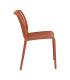 SILLA TERRACOTA POLIPROPILENO EXTERIOR 50 X 58 X 80 CM