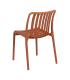 SILLA TERRACOTA POLIPROPILENO EXTERIOR 50 X 58 X 80 CM