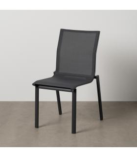 SILLA ALUMINIO-TEXTILENO EXTERIOR 49 X 62 X 90 CM
