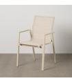 SILLA ALUMINIO-TEXTILENO EXTERIOR 57 X 62,50 X 88 CM