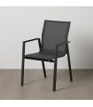SILLA ALUMINIO-TEXTILENO EXTERIOR 56,50 X 61,50 X 88,50 CM