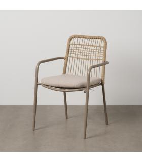 SILLA ALUMINIO EXTERIOR 58 X 62 X 85 CM