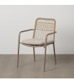 SILLA ALUMINIO EXTERIOR 58 X 62 X 85 CM