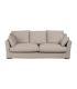 SOFÁ BEIGE TEJIDO SALÓN 245 X 102 X 100 CM
