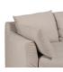 SOFÁ BEIGE TEJIDO SALÓN 245 X 102 X 100 CM