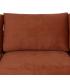 SOFÁ CHAISE LONGUE DERECHA TEJA TEJIDO 284 X 173 X 100 CM