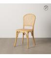 SILLA NATURAL MADERA 45 X 57 X 88 CM