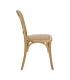 SILLA NATURAL MADERA 45 X 57 X 88 CM