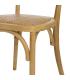 SILLA NATURAL MADERA 45 X 57 X 88 CM